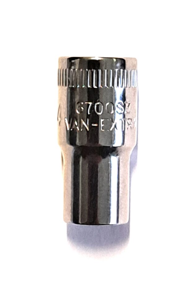Galvutė hex dydis 1/4" galas 1/4"